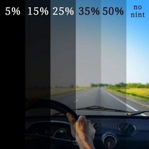 고방유리시트지 망입유리 그라데이션시트 VLT 5-15-25-35-50% 블랙 자동차 윈도우 포일 틴트 틴팅 자체 접착 필름 홈 유리 태양 UV 프로텍터 스티커, 50x500cm, VLT 25