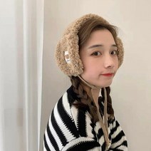 소중한 내귀를 따뜻하게 핫템 양털 뽀글이 귀마개 1+1, 브라운 1+1