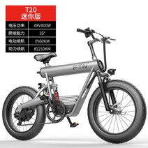 COSWHEEL 코스휠 T20 전기자전거 20inch 전동 팻바이크 JH, 단일, T20/48V/미니/7단/항속150km