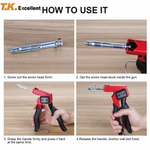 석고 보드 앙카 피스 벽금속 구멍 앵커 석고 보드 마른 나온 몰리 장착 집에 대 한 손 총, 한개옵션0