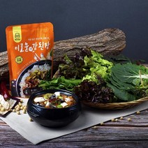 강원도 백이동골 재래식 강된장 300g 3분 간편식 5봉 세트, 5개