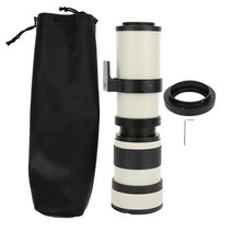 망원렌즈 420-800MM 초망원 줌 캐논 EF 마운트 카메라용 렌즈 완전 수동 포커스 다층 MC 코팅막 조정, EMS(발송 후 약 3~5 일 도착)