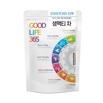 굿라이프365 생맥티 황기 맥문동 오미자 삼각티백 50개입, 1.5g