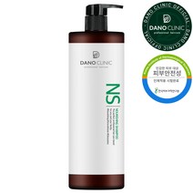 다노클리닉 저자극 인증 너리싱 샴푸 해조추출물 원료 손상모발 데미지케어, 2개, 500ml