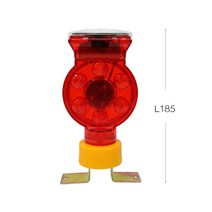 드럼용 쏠라 경고등 SM-611 자동점멸센서 LED, 1개