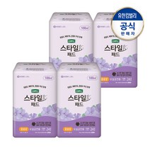 디펜드 여성 스타일패드 참숯 중 24Px4팩+랜덤견본4매, 1개