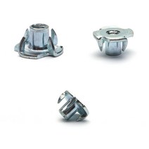 가시너트 M4x7.5 (10개) 4mm 사발 사라 너트 목공용