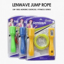 [런웨이브] LW-1802 줄넘기 아이온 카운터 줄넘기, 색상랜덤