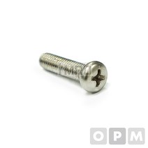 OPM 스텐 둥근머리볼트 봉지판매 5x12(500개)
