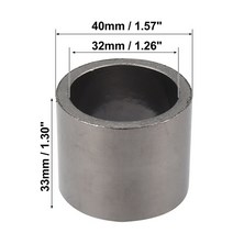 오토바이부품 바이크튜닝 부품 튜닝 part motoforti 11 크기 배기 머플러 파이프 가스켓 그라파이트 씰 링 소음기 커넥터 motocross 35mm id 42mm, 32x40x33mm