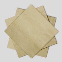 칵테일냅킨 1겹(무인쇄 갈색) 1박스(8000매), 1박스