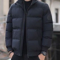 남성용 경량패딩 짧은 패딩 누빔 아우터 60대 50대