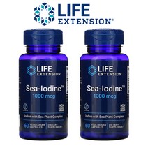 [1+1] 라이프 익스텐션 Sea Iodine 1000mcg 60캡슐 요오드