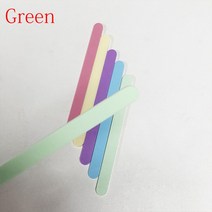 아크릴온실 간이 온실 하우스 관상 10Pcs 아크릴 Popsicle 스틱 DIY 수제 공예 만들기 다채로운 팝 아이스크림 Popsicl 금형 액세서리, [08] 10pcs green