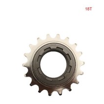 스프라켓 체인 기어 호환 DNP 16T 17T 18T 34mm 단일 속도 자전거 프리휠 BMX/고정 기어/로드 스틸 플라이