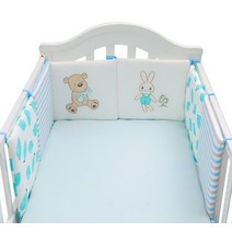 가드침대 침대 범퍼가드 헤드보드 아기 침대 보호 6 개/대 범퍼 룸 액세서리 쿠션 보호대 신생아 침구, 03 A3