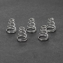 용수철스프링 12mm (D) x 14mm (H) 니켈 도금 인청동 스프링 (10 개)325330