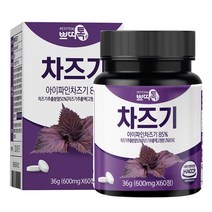 루테올린 국내산 차즈기 차조기 자소엽 추출물 60정, 3개