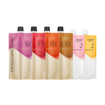 시세이도 크리스탈라이징 / 스트레이트 / 매직 /컬크레이터/ 큘 400g, 2제 - 액상, EX - 강한곱슬모발용