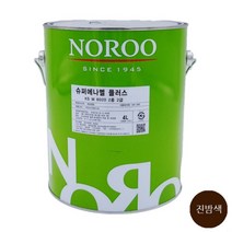 에나멜페인트 4L 진밤색 유광 보수페인트 철재페인트