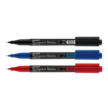 모나미 103 네임펜 XF 가는글씨용 0.5mm/흑/청/적, 흑