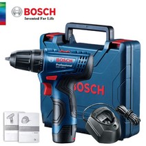 전동 드릴 드라이버 무선원래 보쉬 전기 GSR120-LI 12V 충전식 전기 다기능 홈, 표준 세트