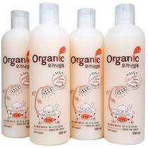 오가닉 애견샴푸 오트밀 전견용 500ml x 4 통, 1개