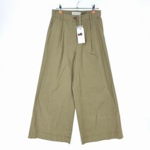(미사용)(고고빈티지)써스데이아일랜드 여65(S) 마혼방 와이드 팬츠