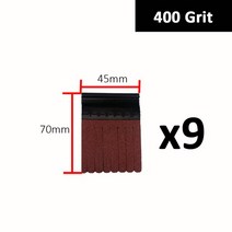 연마재6mm 전기 드릴 Sisal & Emery Cloth 연마 휠 Bristle Buffing Brush 목재 프라이머 용 샌딩 Meta, 07 400 Grit Sand Paper