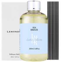 [1+1] 세티즈 르몽도르 실내 디퓨져 방향제 화장실 리필 200ml 7종 택1, 리필200_씨브리즈(르몽도르)