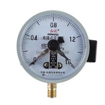 60mm 100mm 150mm Magnetic-assisted Electric Contact Pressure Gaug Electrical Contact Pressure Gauge, 03 150mm_17 -0.1--0.15Mpa