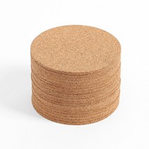 코르크 원형 코스터 20p세트 컵받침 홈카페, 상세페이지 참조
