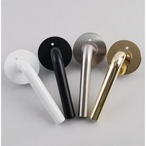 방문 손잡이 버튼형 도어락 이지경첩, 이지경첩 3장(1조)(분체도장), 3개