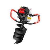미니 배토기 구굴기 땅파기 엔진 관리기 도랑 경운기 로타리, 4행정 199CC+10cm 드릴 비트