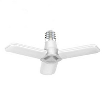 Led 팬 차고 빛 40 30W E27 슈퍼 밝은 산업 조명 블레이드 각도 조절 홈, 01 42LED white 30W