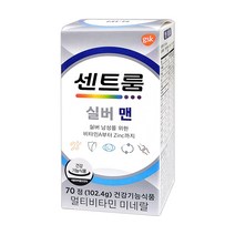 센트룸 실버 포 맨 멀티 비타민 미네랄, 1개, 102.5g