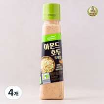 라이브잇 풀무원 아몬드 호두드레싱 225g 4개, 56개