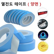 열전도 양면 테이프 써멀 계수 1.2w 쿨러, 폭40mm