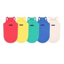 [T.비비드잔골지끈민소매] Vivid Golgi String Sleeveless/5color, 옐로우,XL