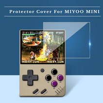 추억의게임 레트로게임기 오락실게임기 MIYOO MINI V2 화면 보호기하드 강화 유리 보호 필름 레트로 핸드, 01 1 p Film