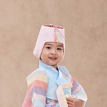 에스큐에스샵 여아 한복모자 한복소품 전통 아동한복 악세사리 - 조바위 950 951 비단향색동