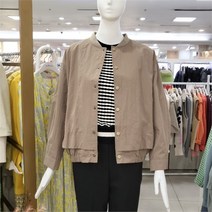 스테파니 DP01 백 레터링 오버핏 봄버 자켓 A23JK3125