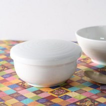 소식밥그릇 다이어트 뚜껑있는 밥그릇 공기, 1개