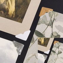 TWKL 컬러 사진 코너 스티커