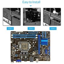 P8H61-M LX3 플러스 데스크탑 마더 보드 LGA1155, 01 마더 보드