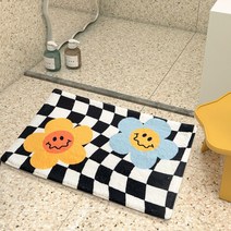 욕실 도어 매트 미끄럼방지 발매트 패드 카펫 카페트 러그 화장실 공부방 깔판, A