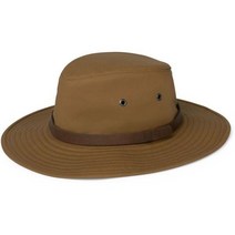 틸리 왁스 러기드 페도라 등산 사파리모자 292045, Green, S