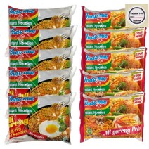 만들기 야끼소바 면 야키소바 재료 인도미 미고렌 엄청 매운 각 5봉지 세트 (HALAL, 상품선택