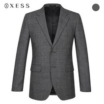 제스 울 스트레치 글렌 체크 슬림핏자켓X0HSU8261