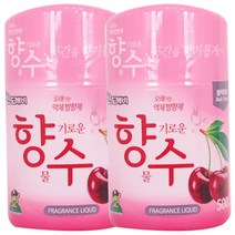 산도깨비 향수 액체방향제 블랙체리 향 500ml, 2개